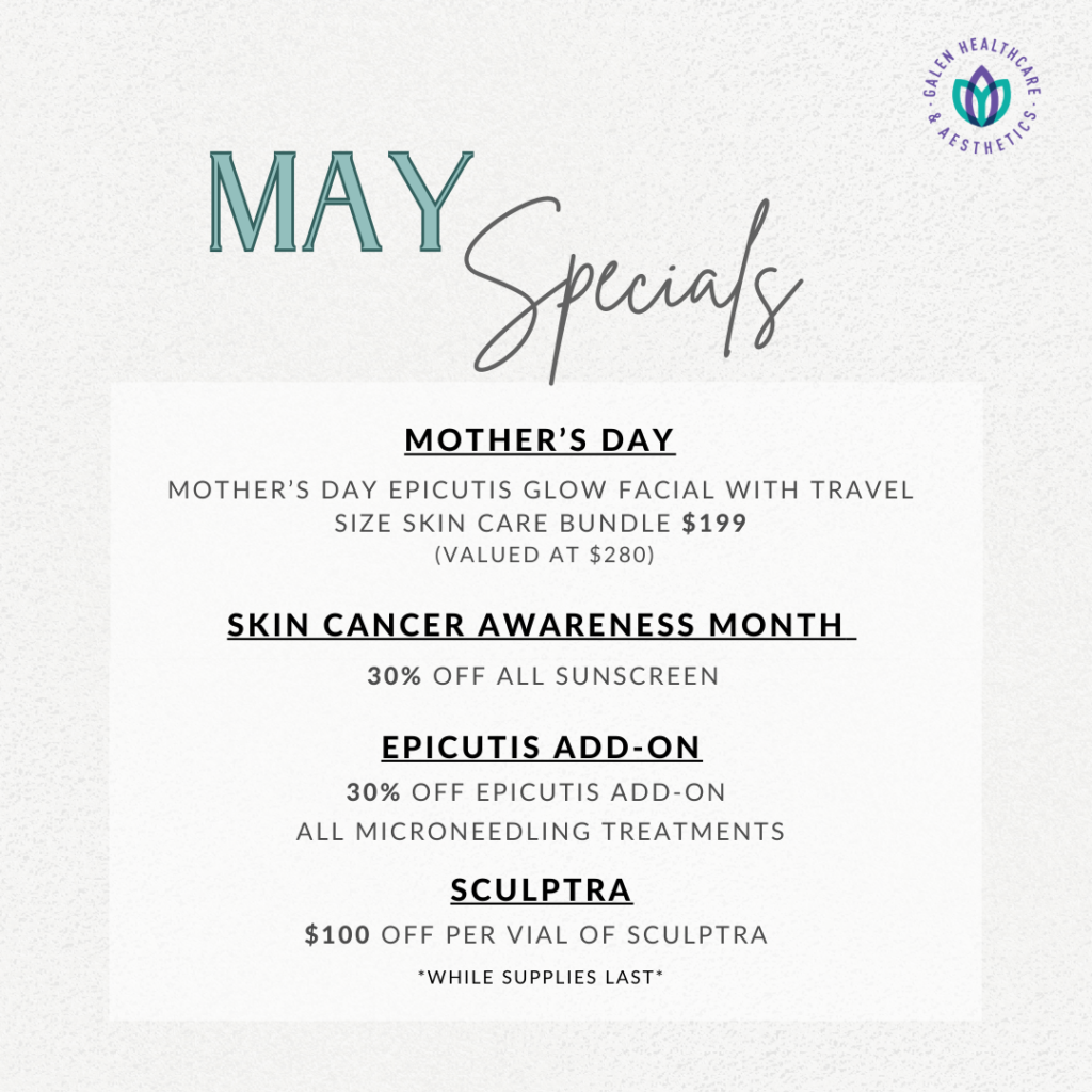 Epicutis Glow Facial, Sculptra, Microneedling